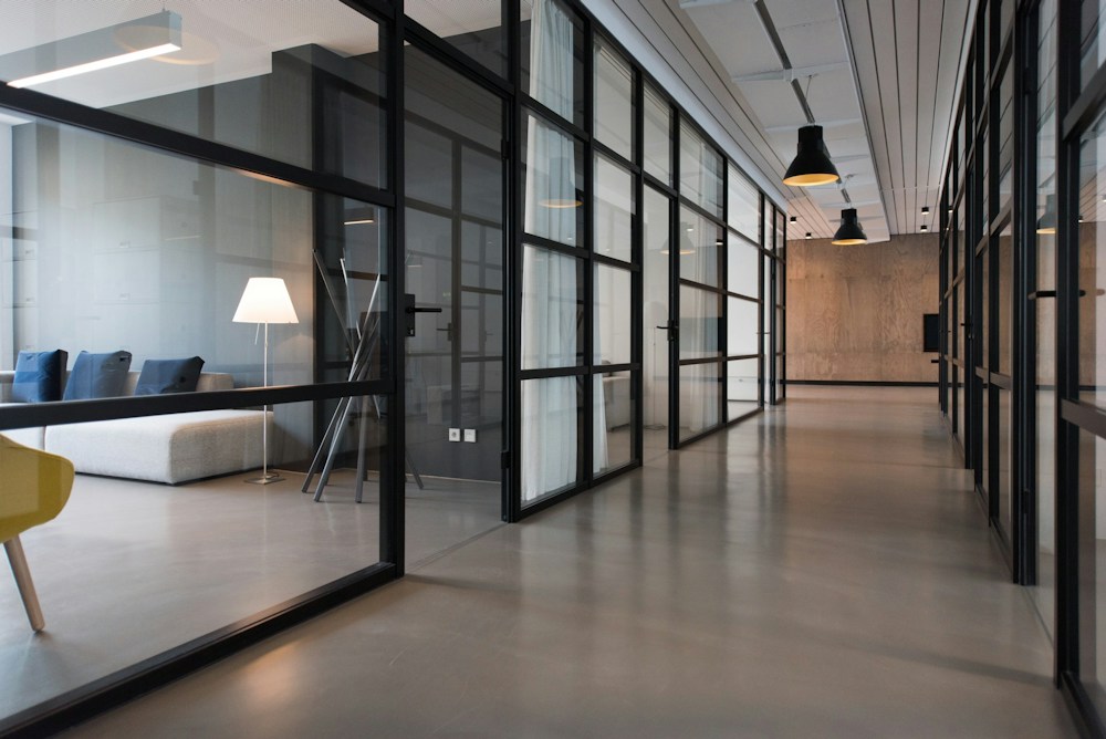 Espacio de trabajo luminoso